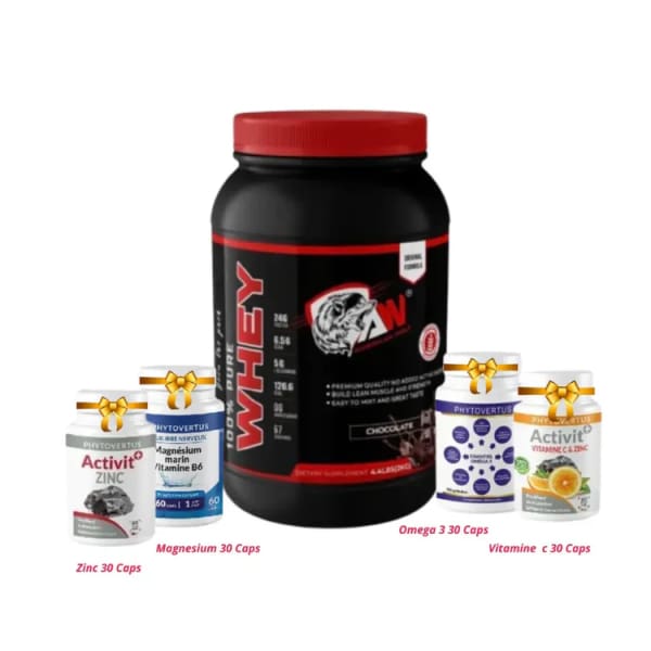 American Wolf | 100 % Pure Whey Protein | 2 KG American Wolf | 100 % Pure Whey Protein | 2 KG